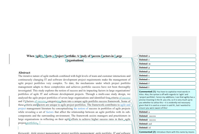 edit and proofread your academic, creative or technical work